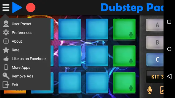 Dubstep Pads android App screenshot 0