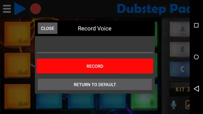 Dubstep Pads android App screenshot 2